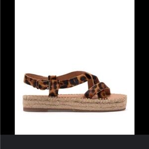 Madewell Aleh Asymmetric Espadrille Sandals